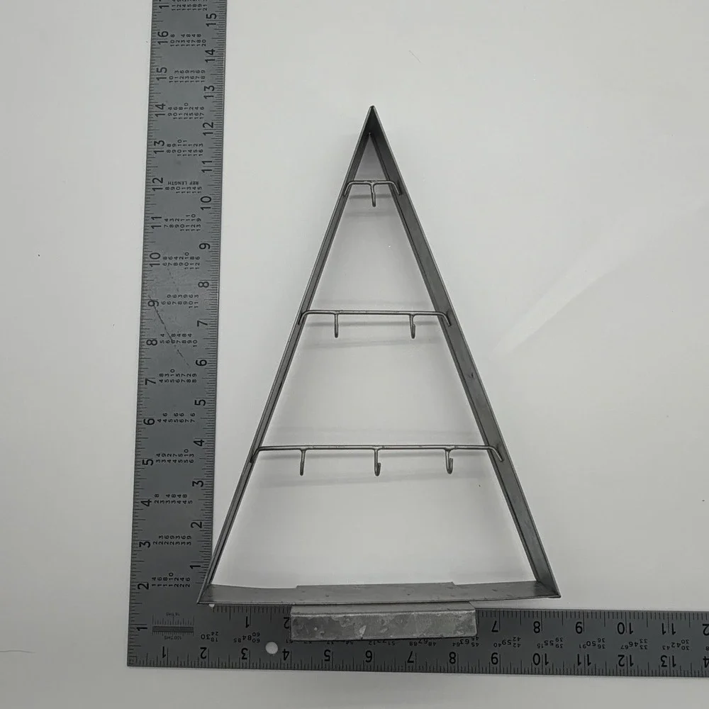 Williams Sonoma Christmas Tree Ornament Display Stand Metal 12